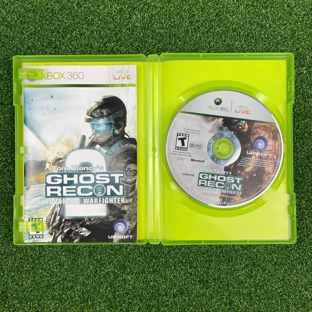 Tom Clancy's Ghost Recon Advanced Warfighter 2 (Microsoft Xbox 360, 2007)